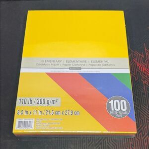Brand new sealed Recollections Cardstock Paper Pack 100